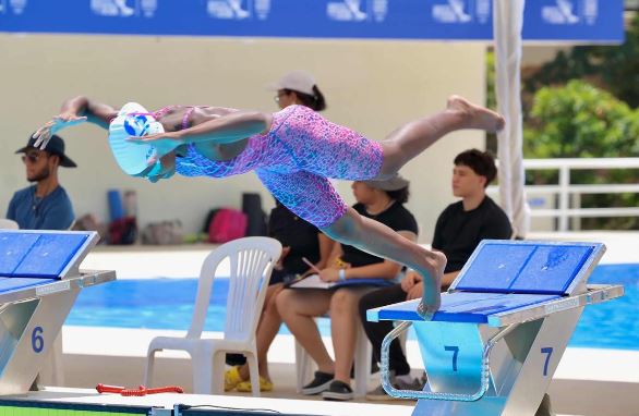 Valentina Esteban Rijo, campeona nacional categoría 11-12 en el Swim Open FEDDA 2026