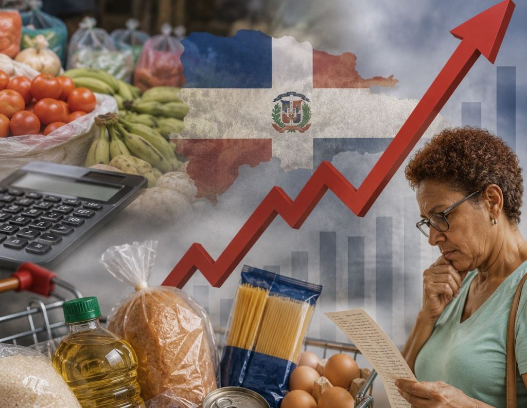 La canasta básica de RD aumenta más de 36 % en casi seis años